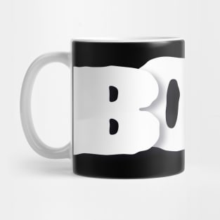 Boo. Funny Halloween Costume, Kids and Adults Mug